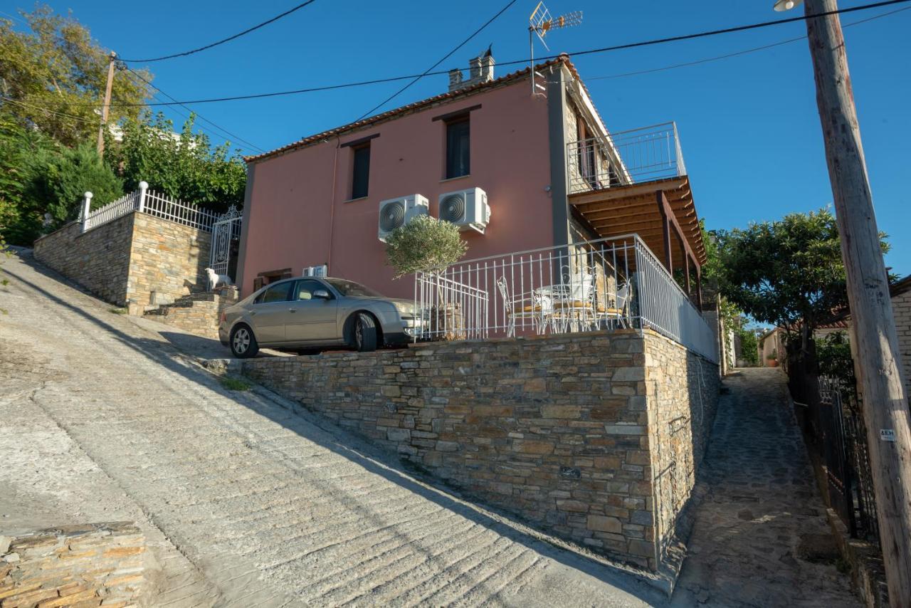 아피소스 Με Θέα Το Ηλιοβασιλεμα 2 빌라 외부 사진