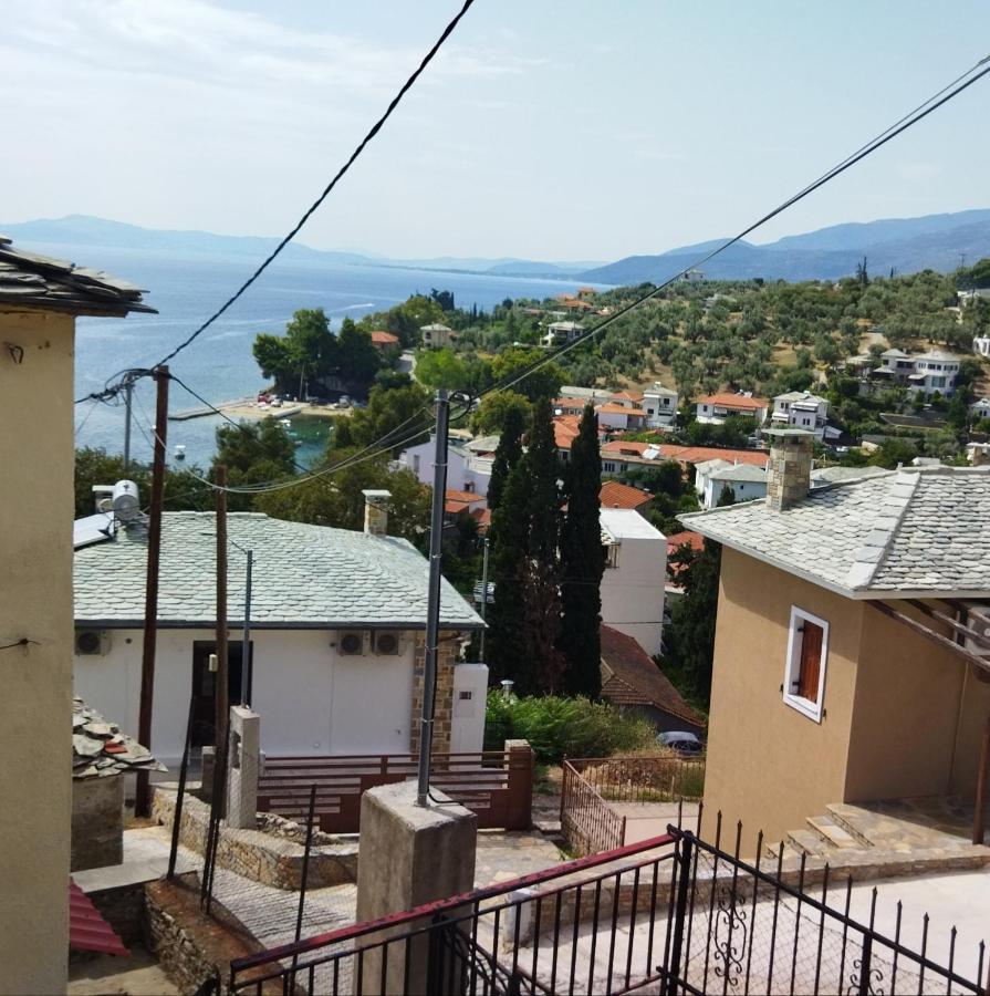 아피소스 Με Θέα Το Ηλιοβασιλεμα 2 빌라 외부 사진