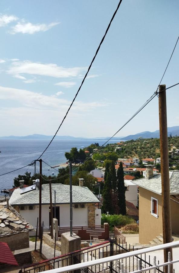 아피소스 Με Θέα Το Ηλιοβασιλεμα 2 빌라 외부 사진